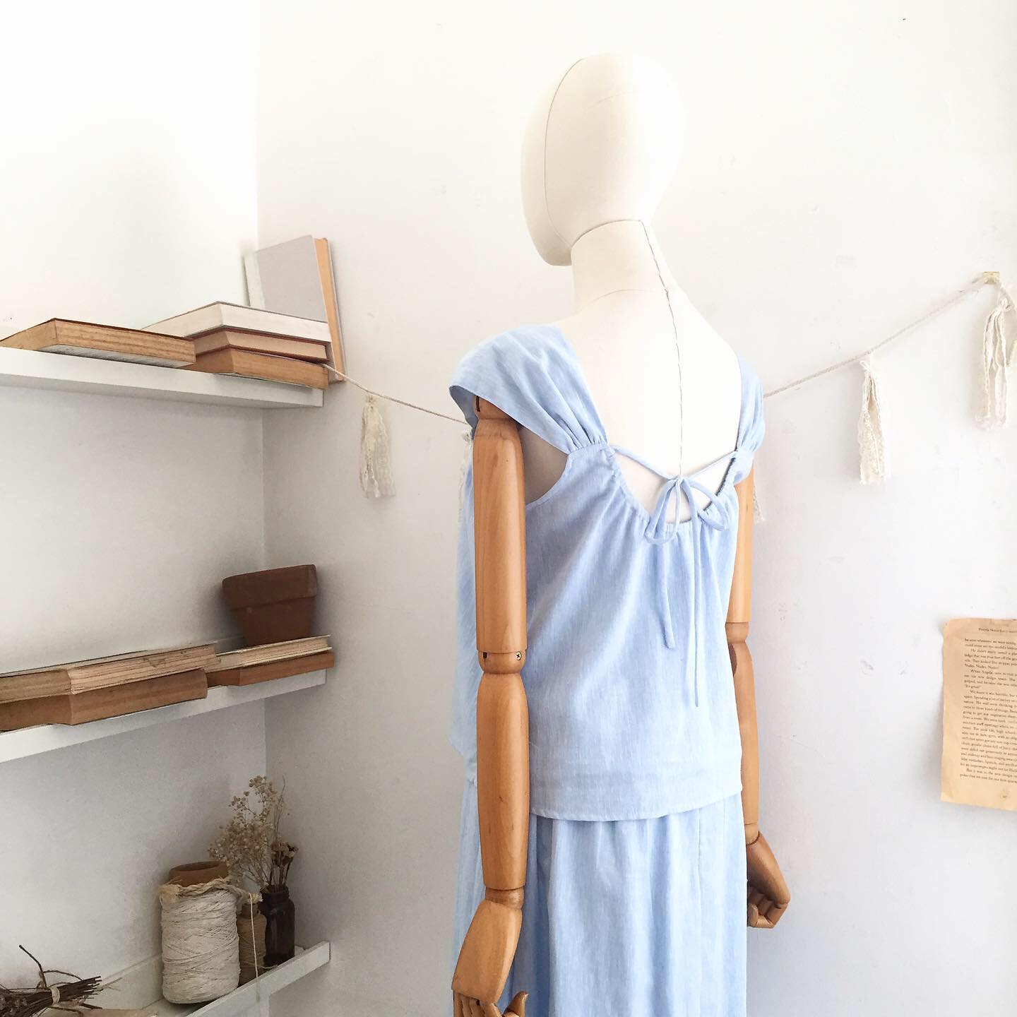 Jane Linen Blend Top