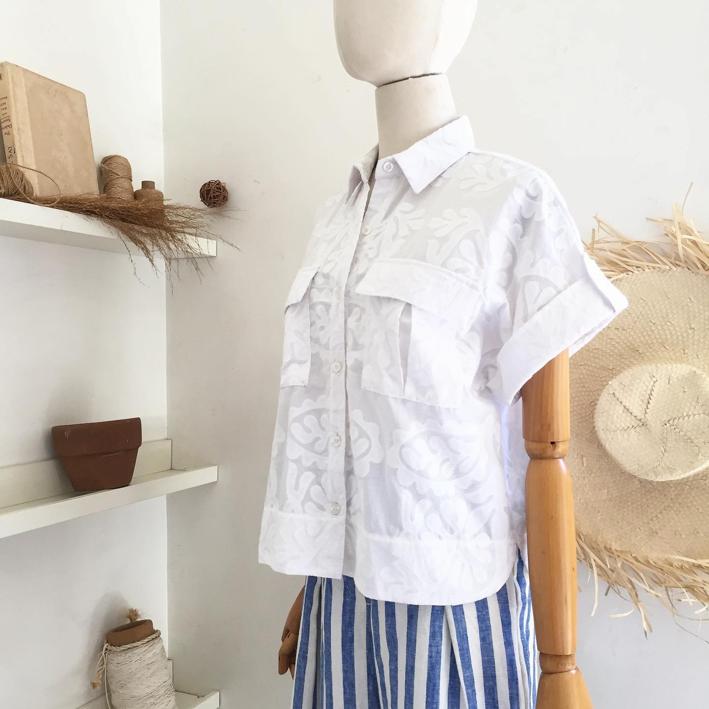 Atlas Broderie Shirt