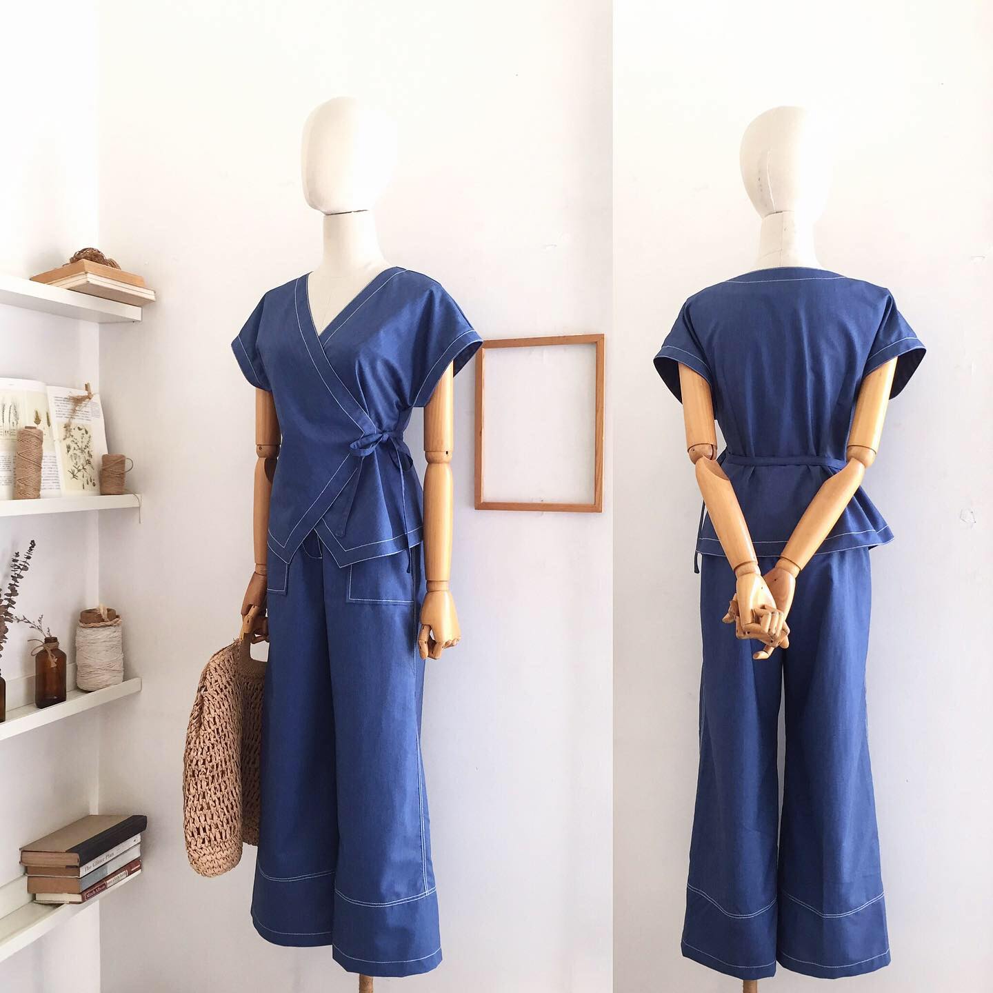 Nadia Chambray Top
