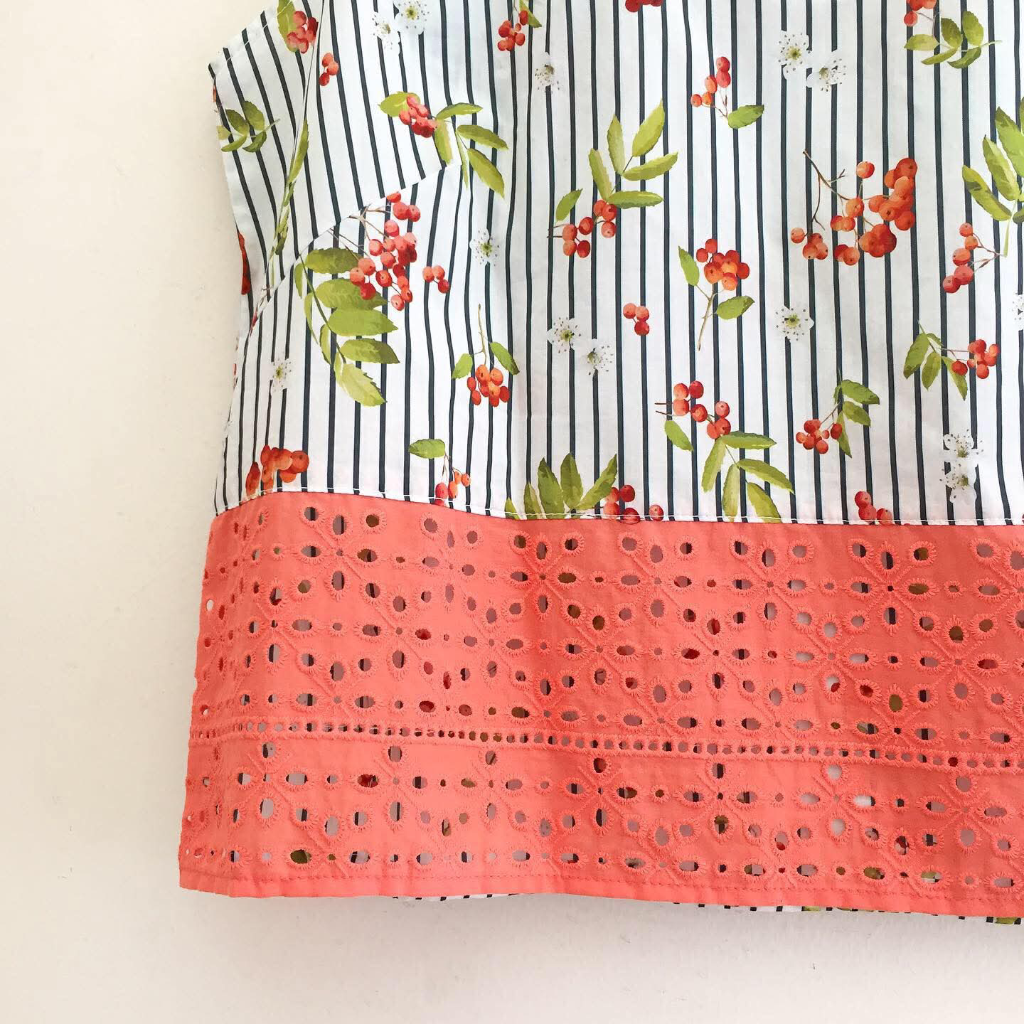 Lula Cotton + Broderie Anglaise Top