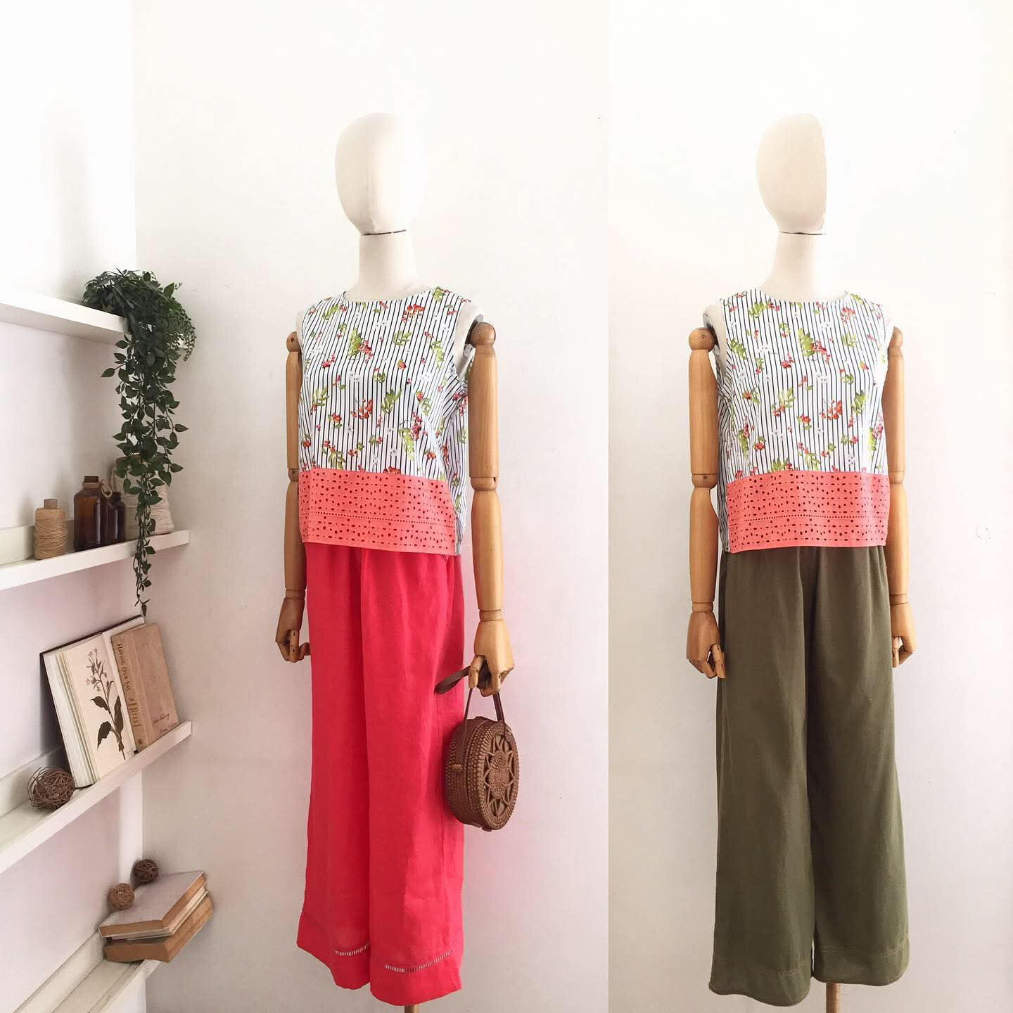 Lula Cotton + Broderie Anglaise Top