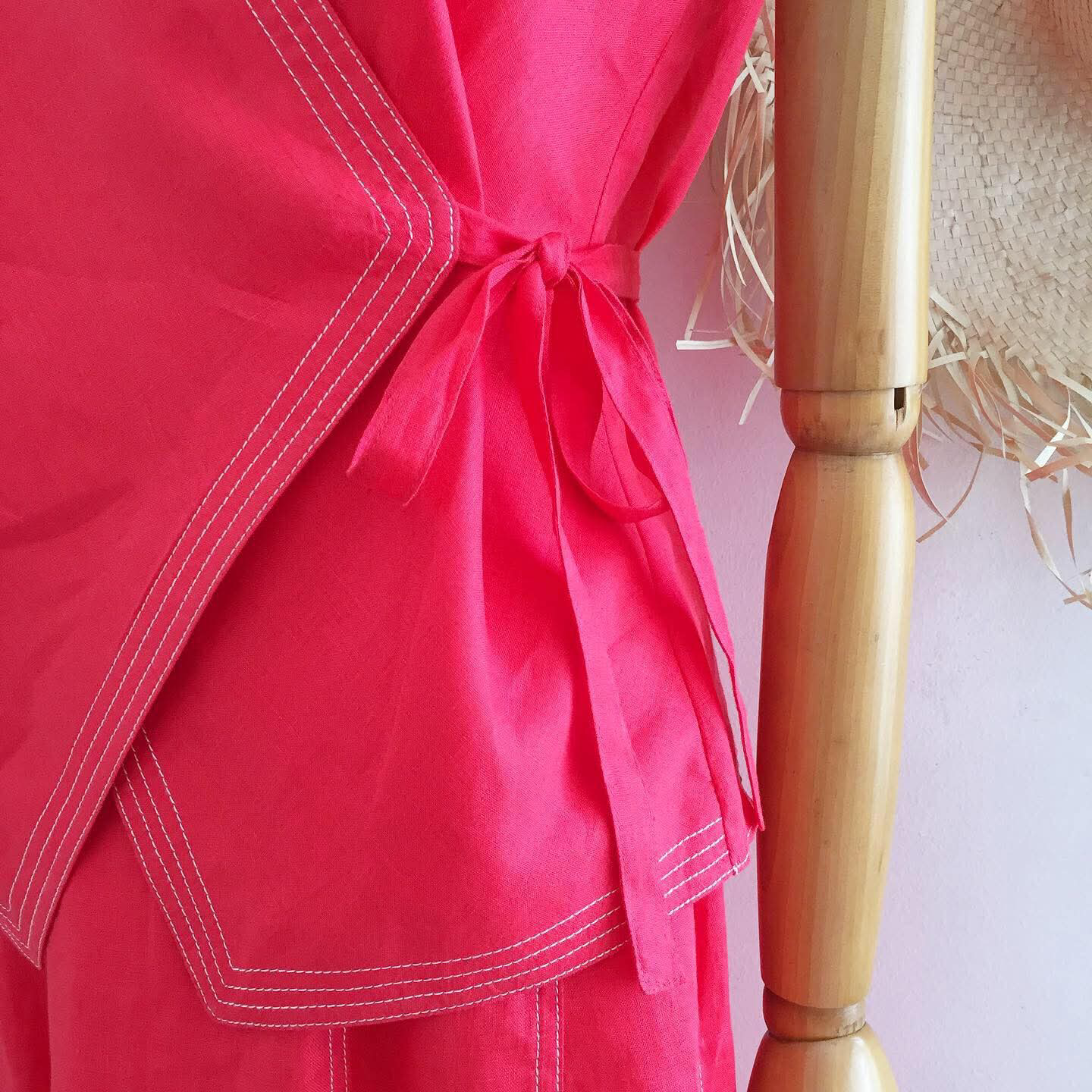 Amari Linen Top