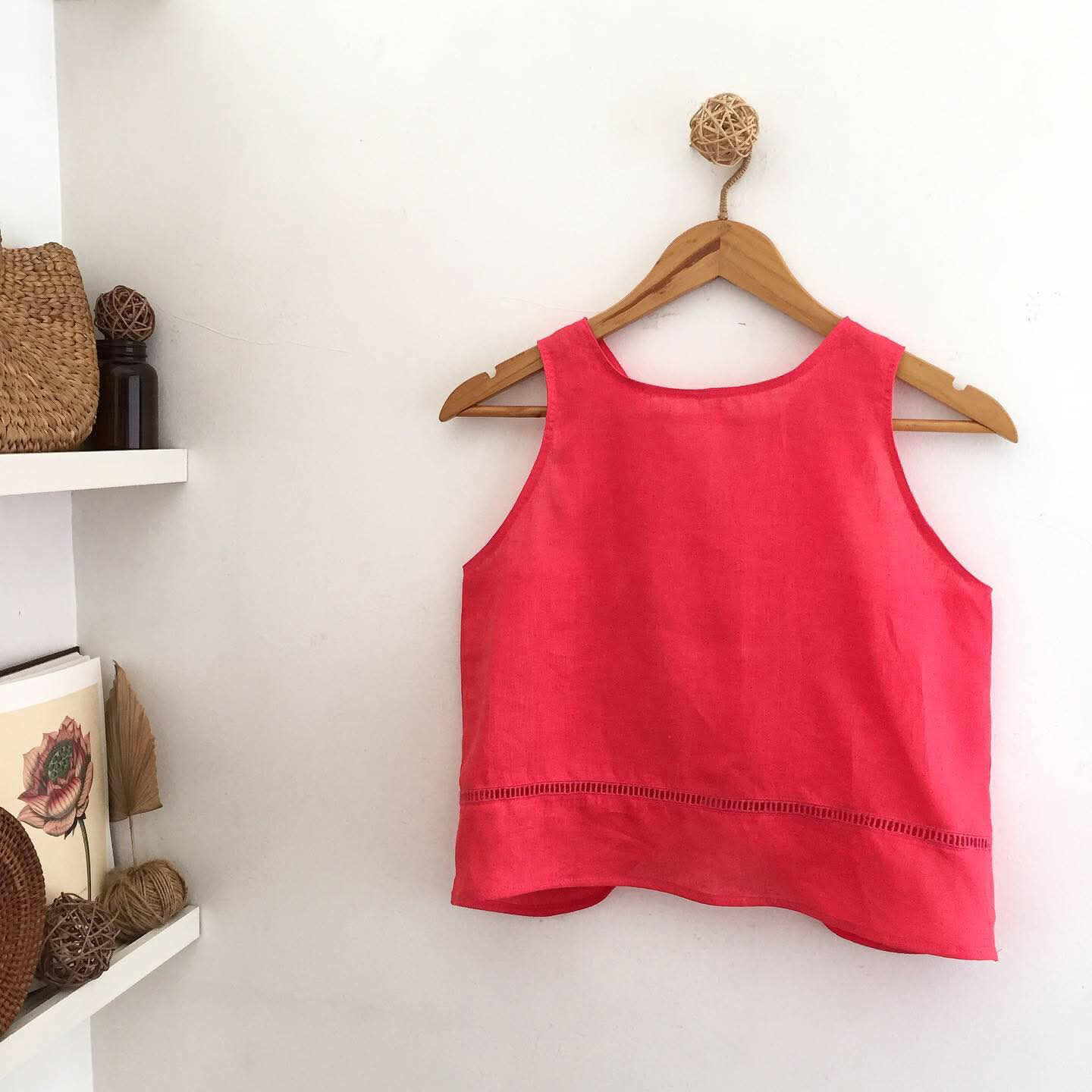 Bertha Linen Top