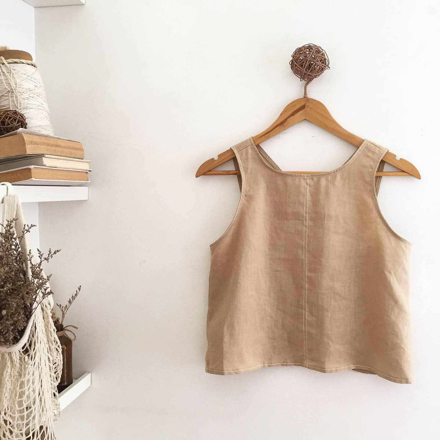 Bertha Linen Top