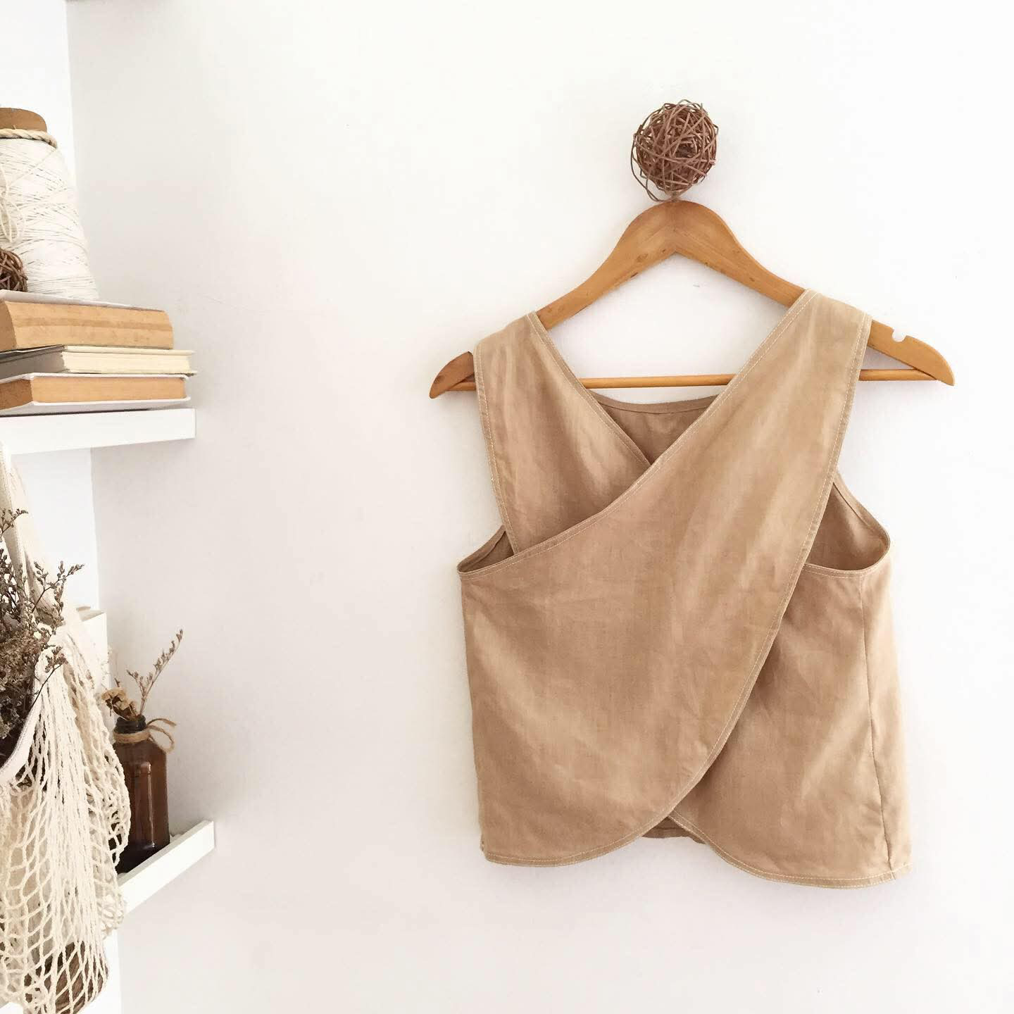 Bertha Linen Top