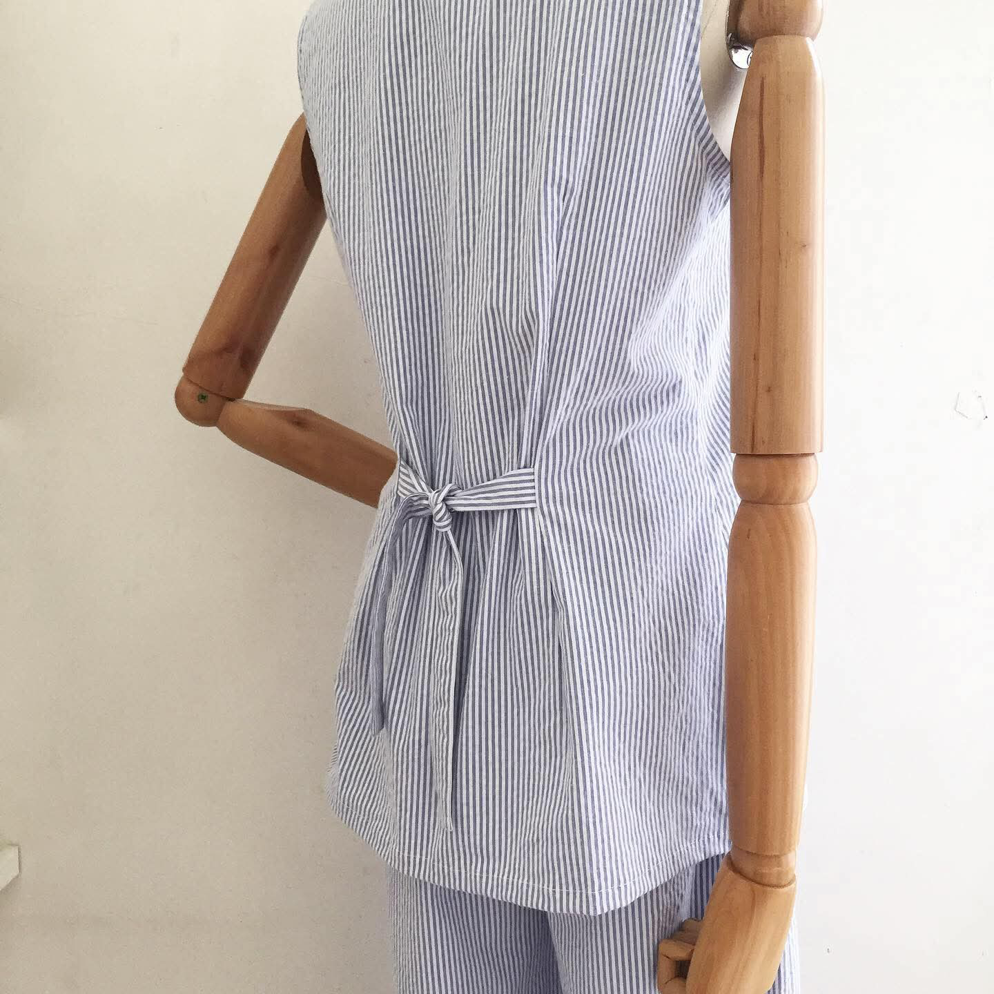 Guinevere Seersucker Top