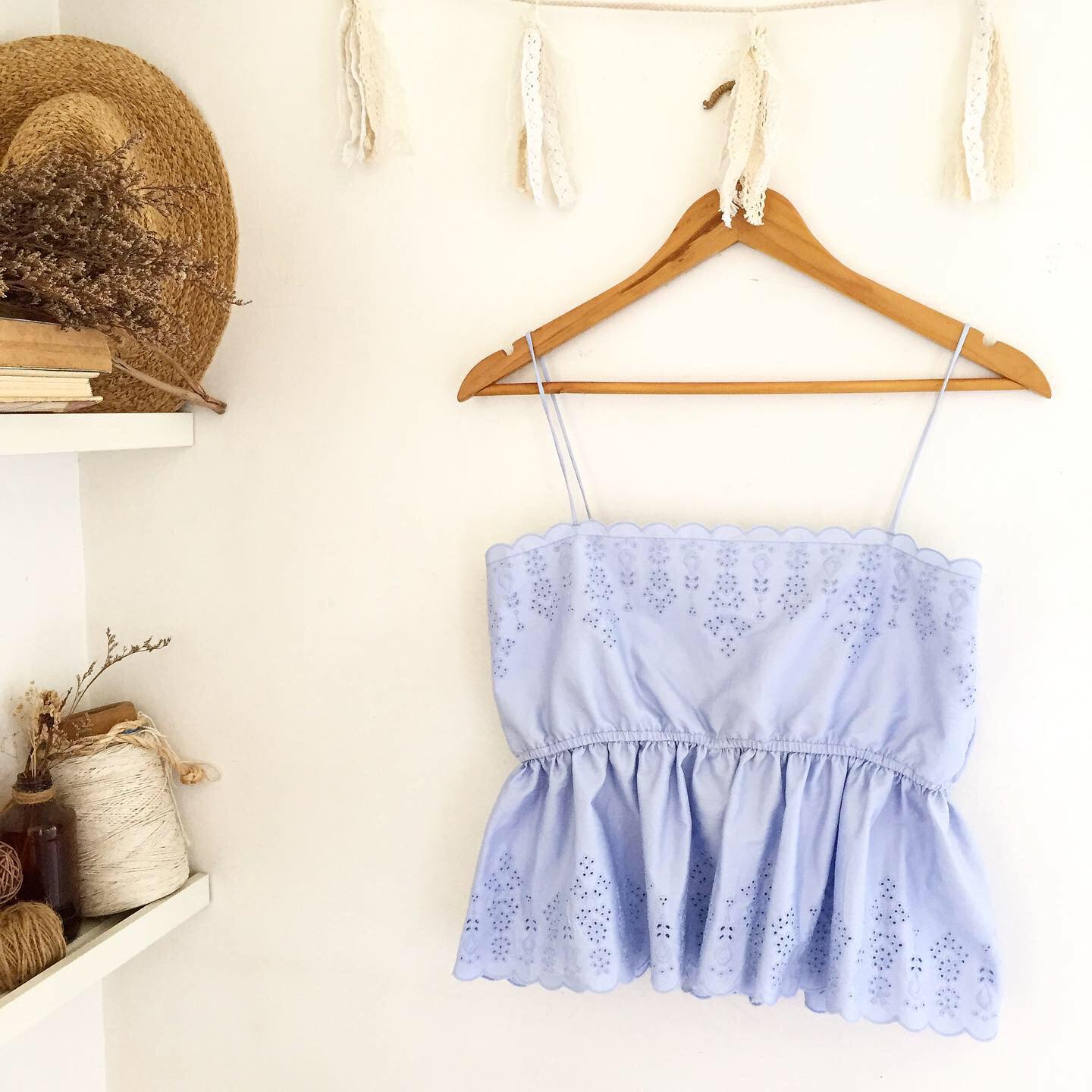 Oona Broderie Anglaise Top