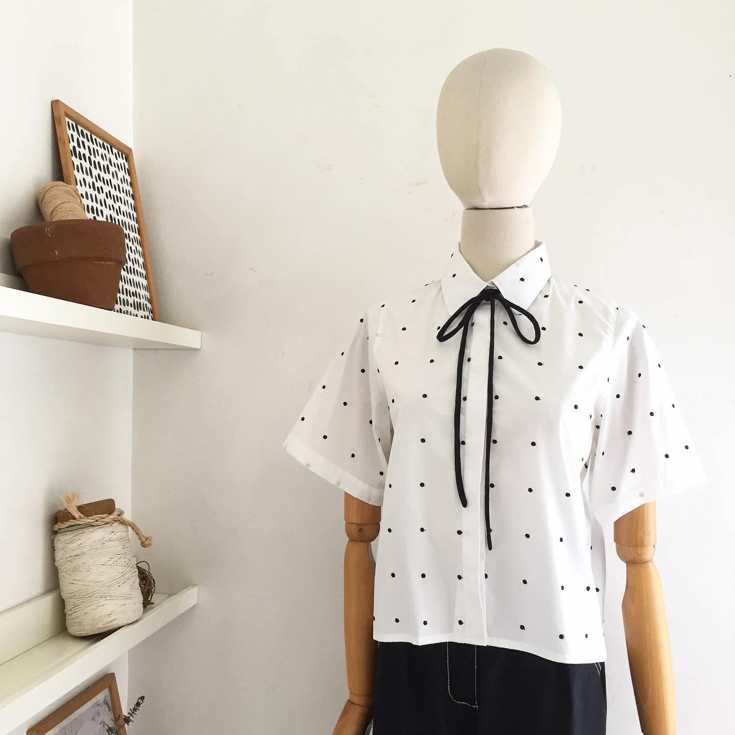 Portia Broderie Shirt