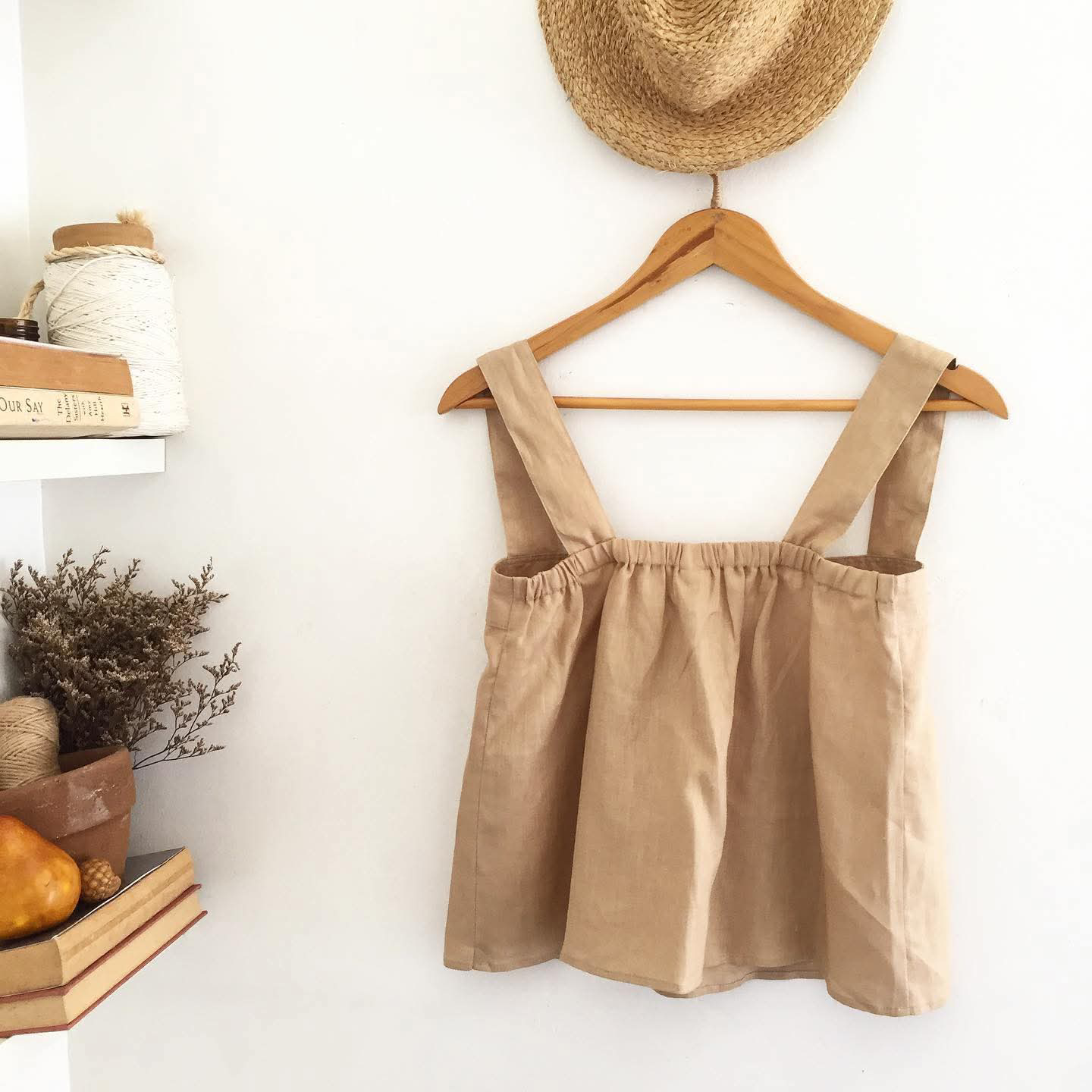 Daphne Linen Top