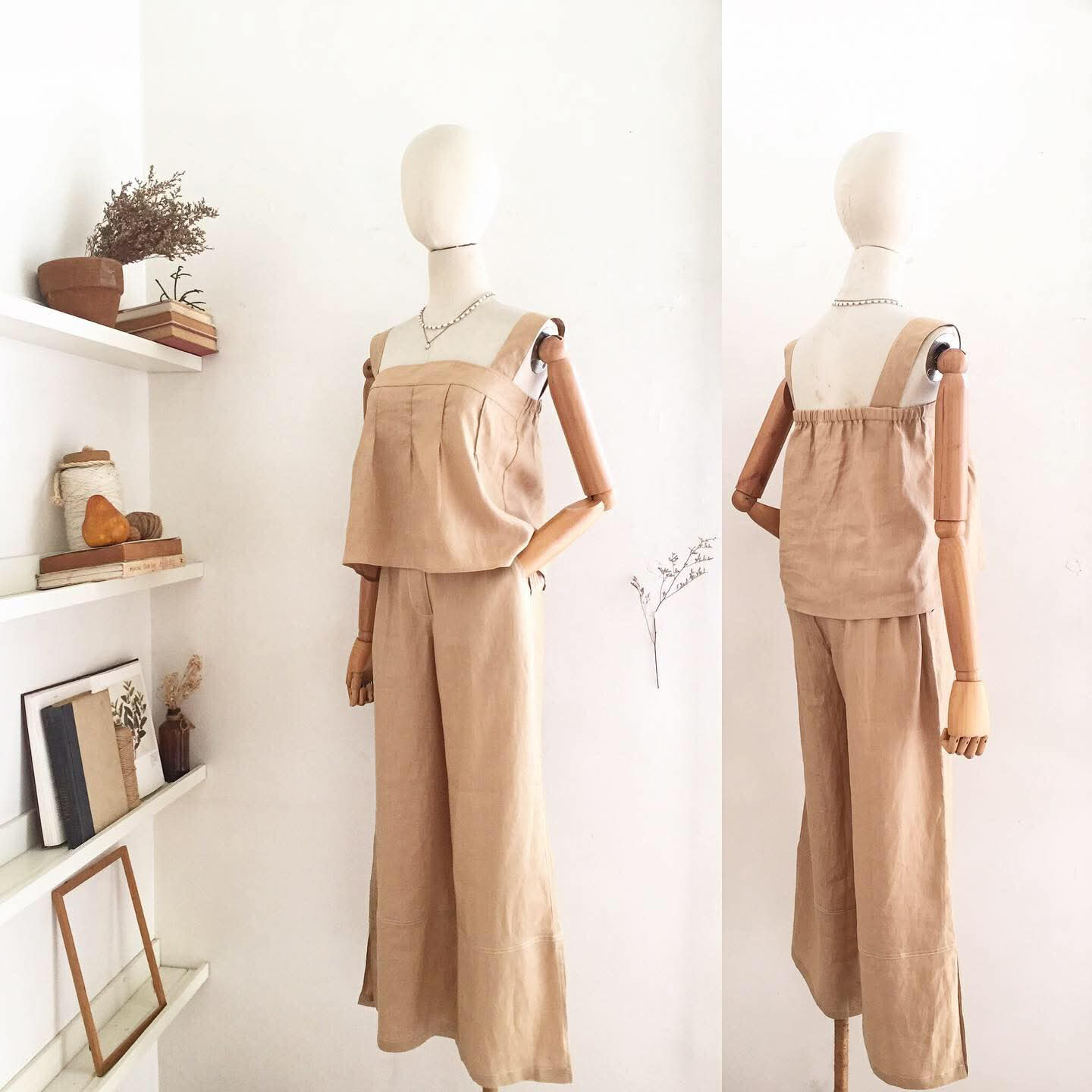 Daphne Linen Top
