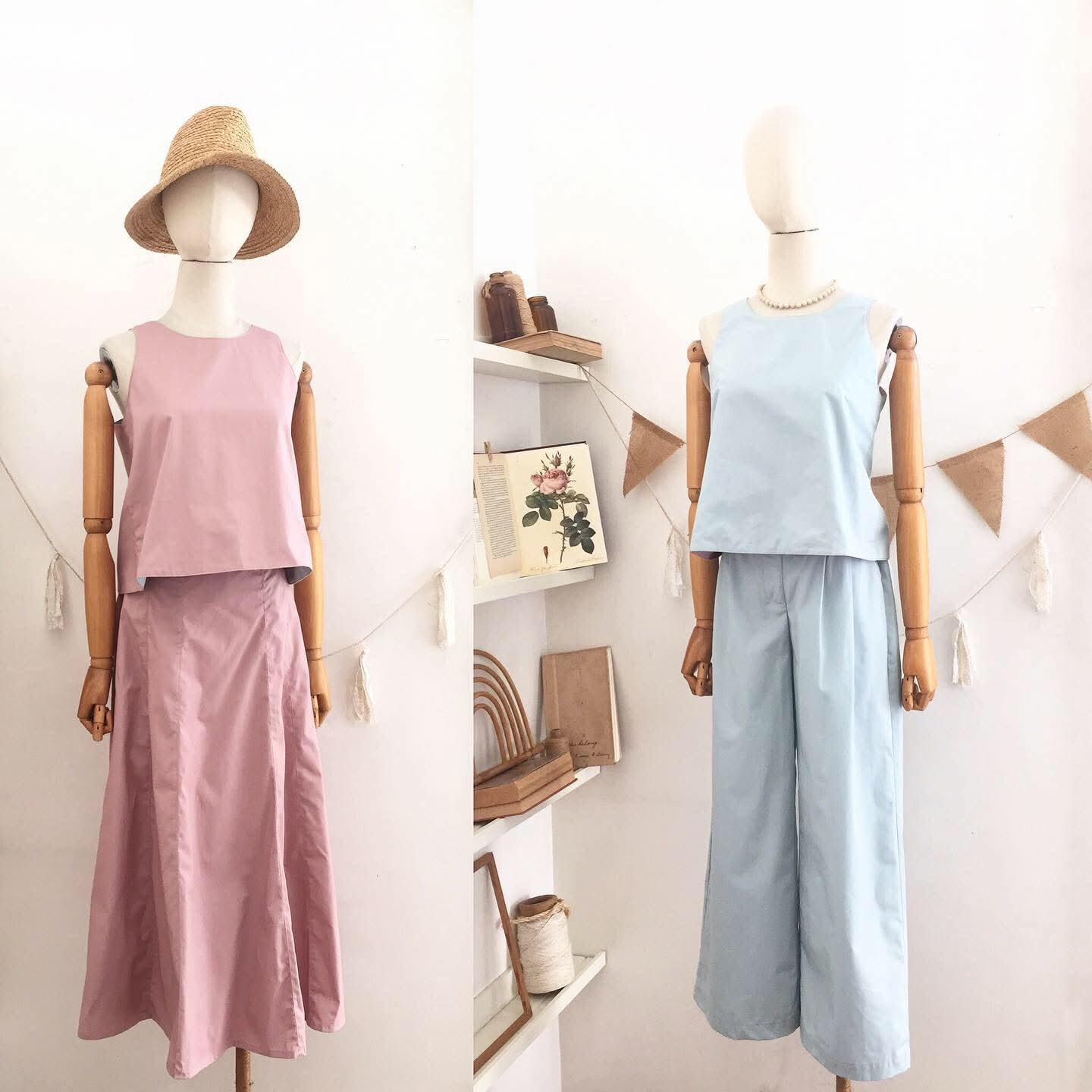 Bertha Linen Blend + Cotton Top
