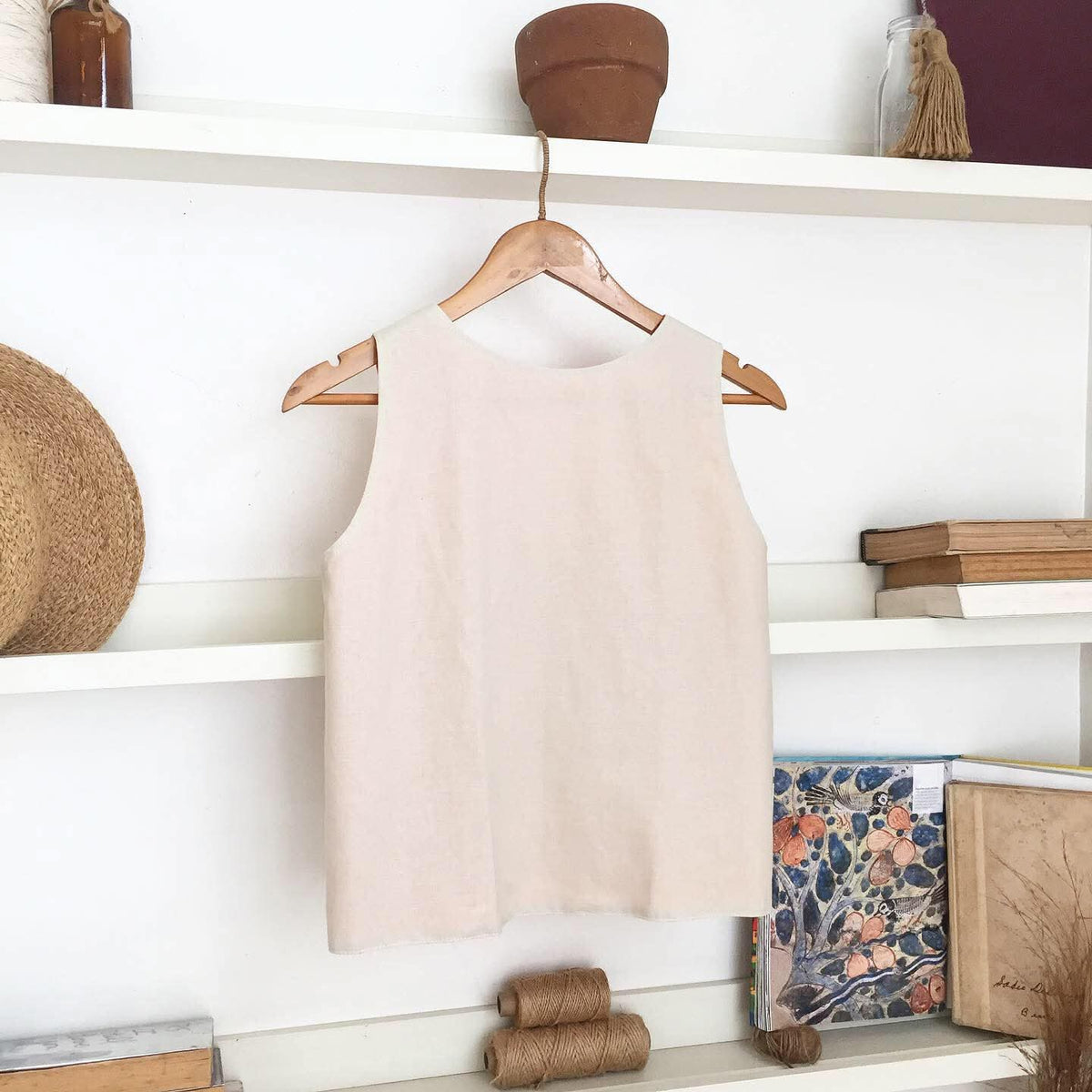 Olivia Linen + Linen Top