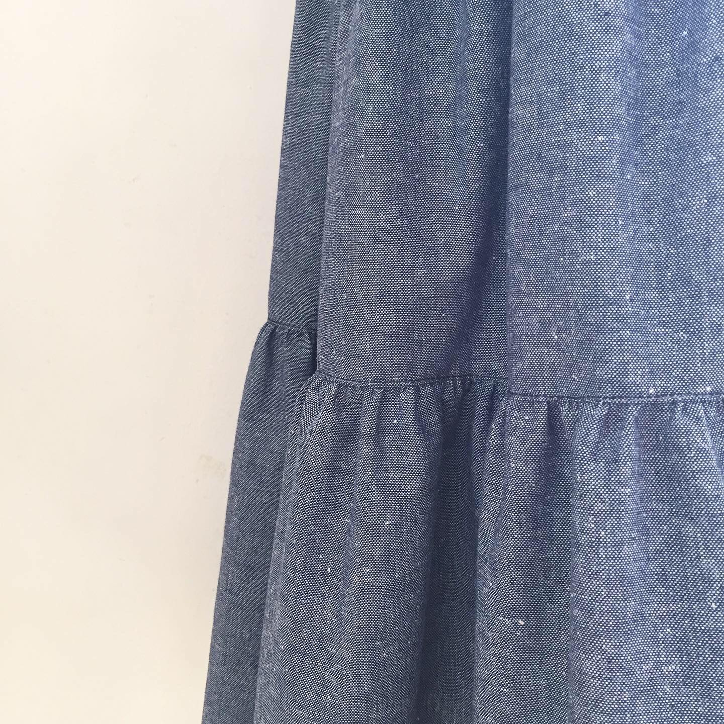 Antoinette Linen Chambray Dress