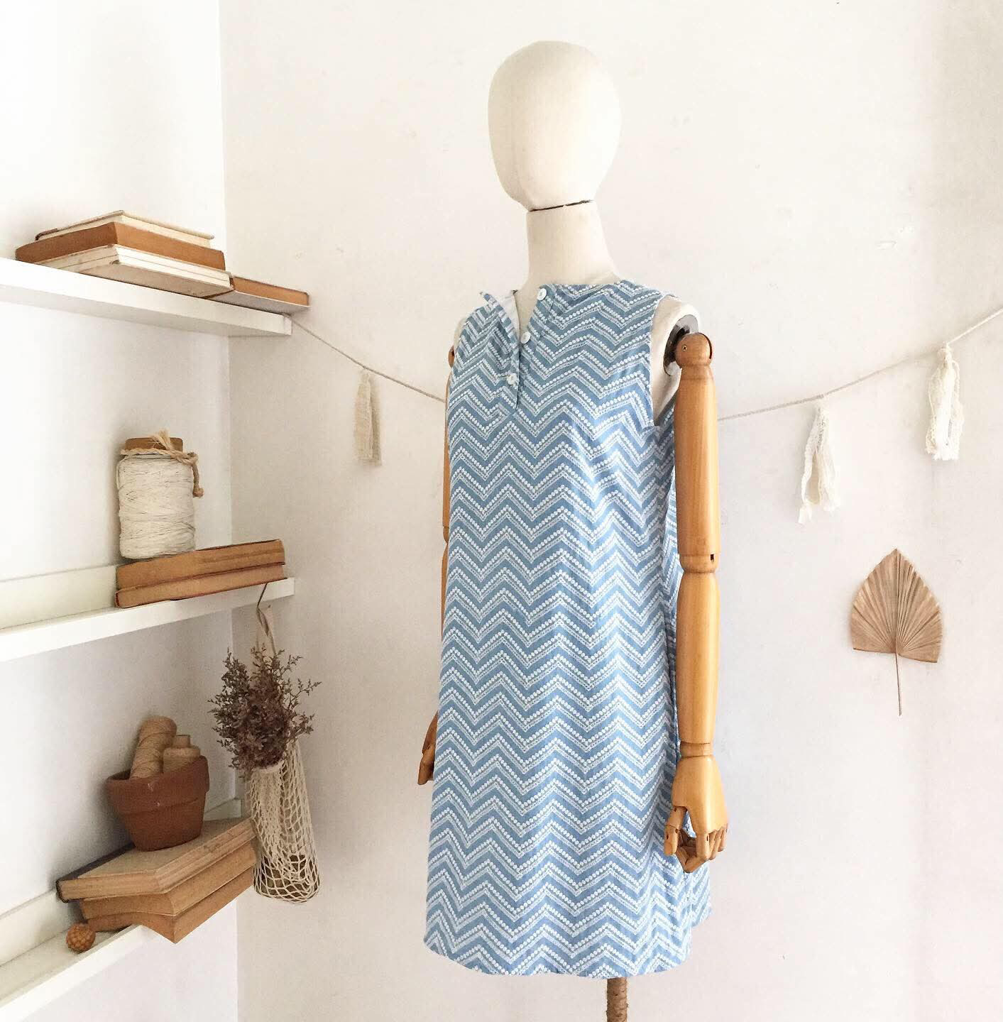 Thora Chambray Anglaise Dress