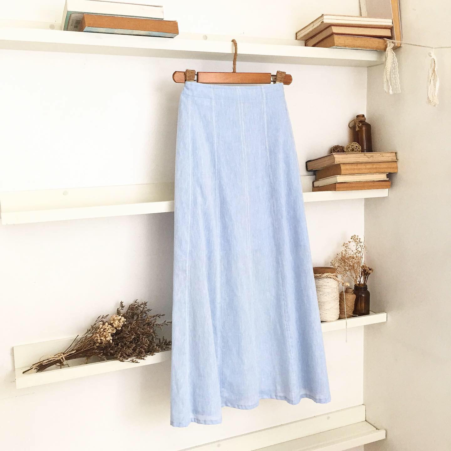 Polly Linen Blend Skirt