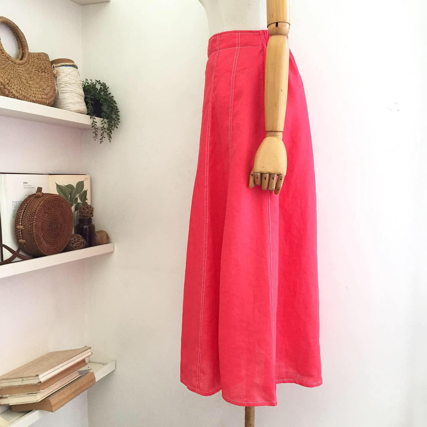 Polly Linen Skirt