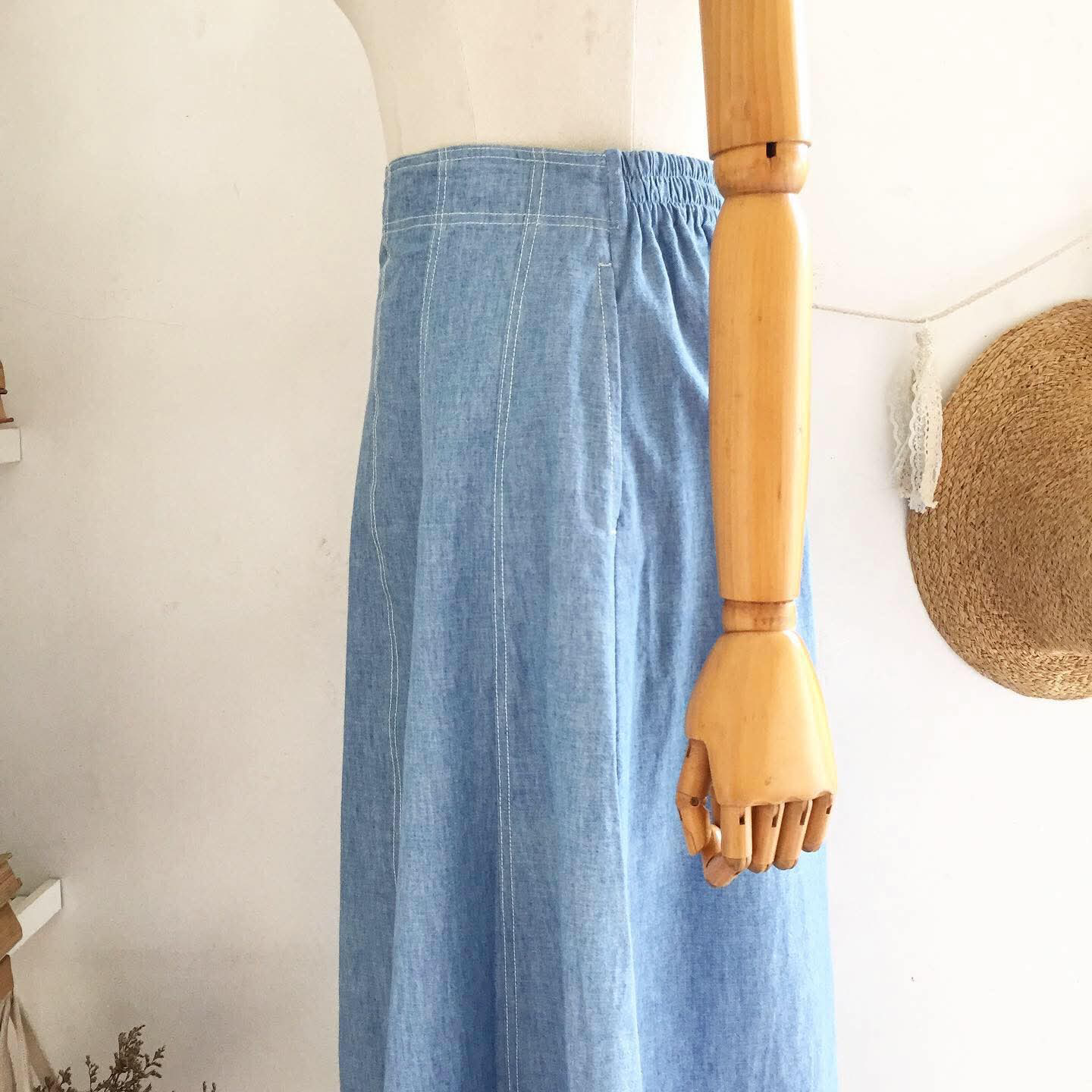 Polly Chambray Skirt