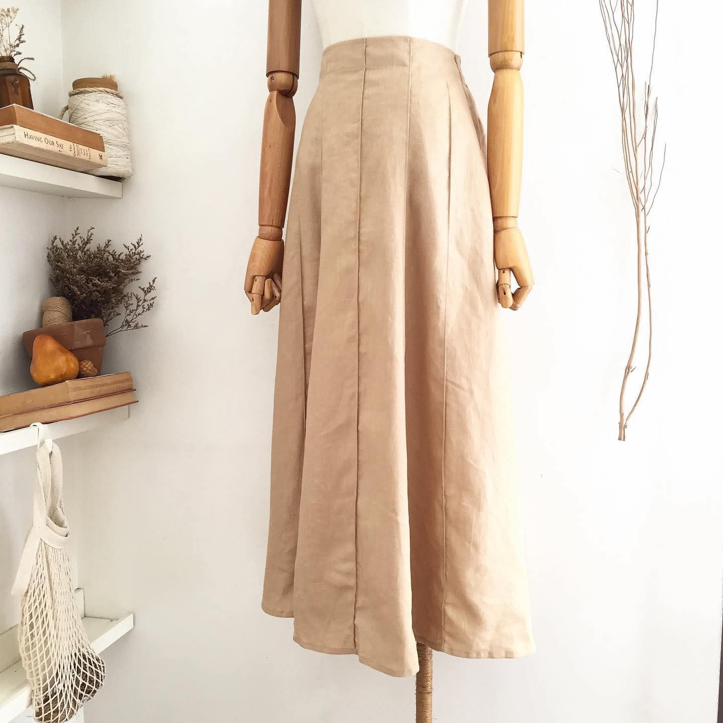 Amelia Linen Skirt