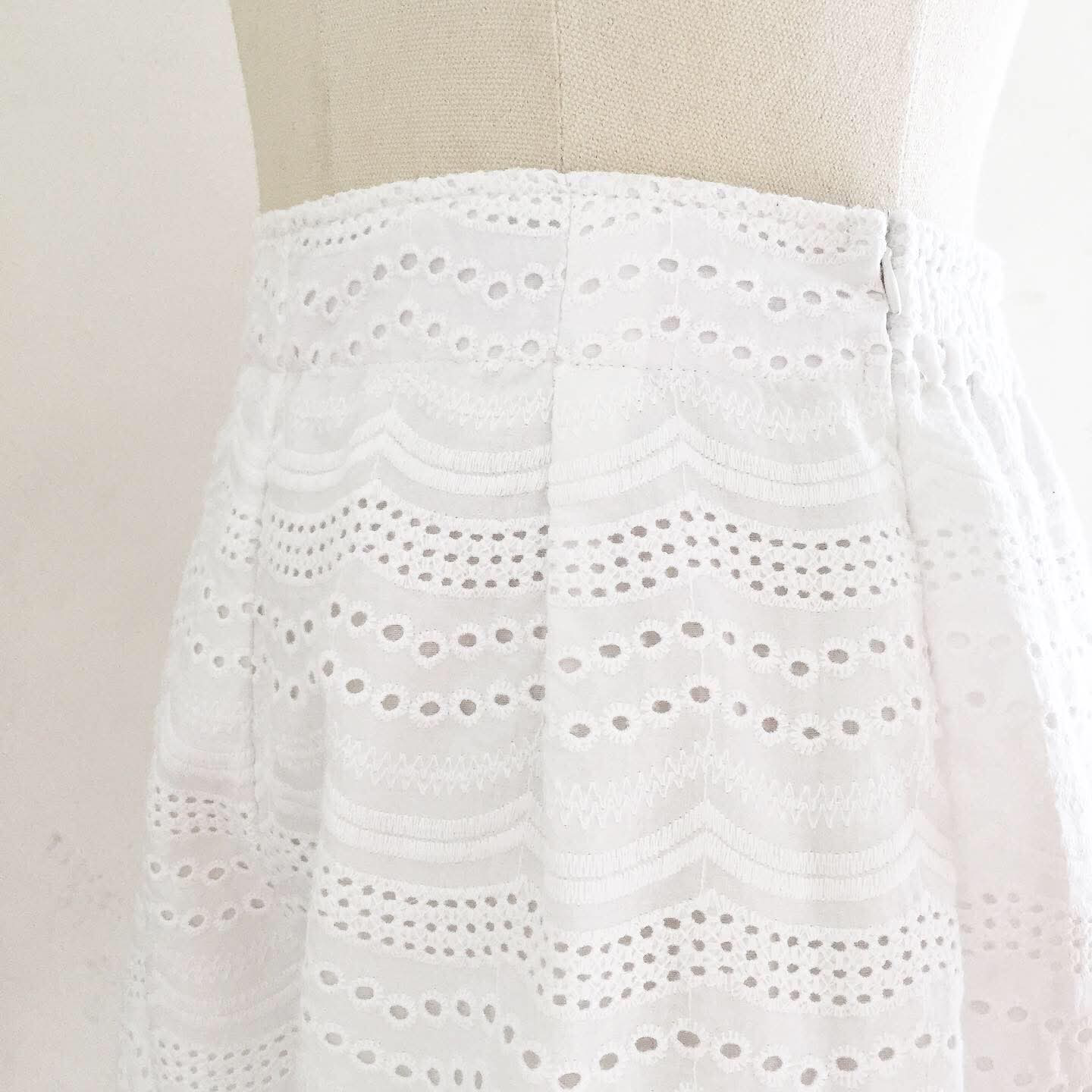 Aubrey Broderie Anglaise Shorts