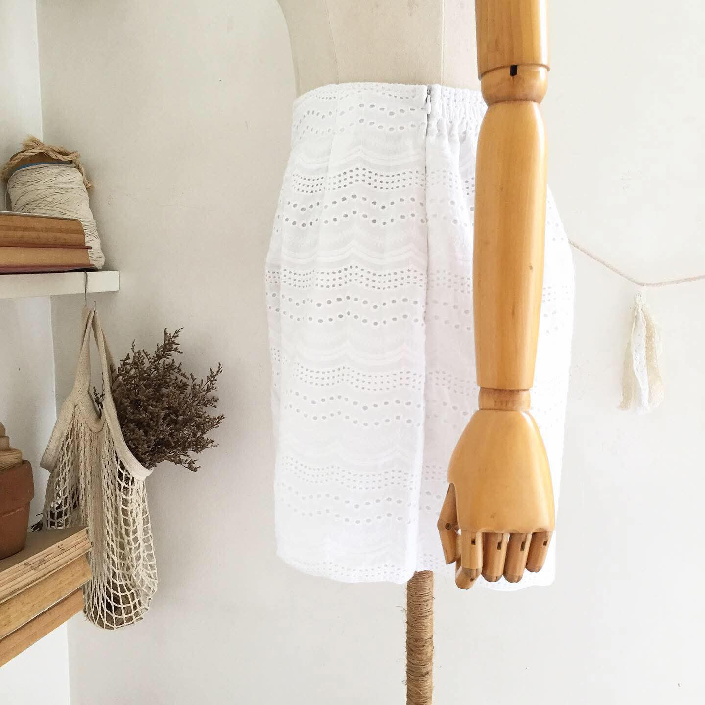 Aubrey Broderie Anglaise Shorts