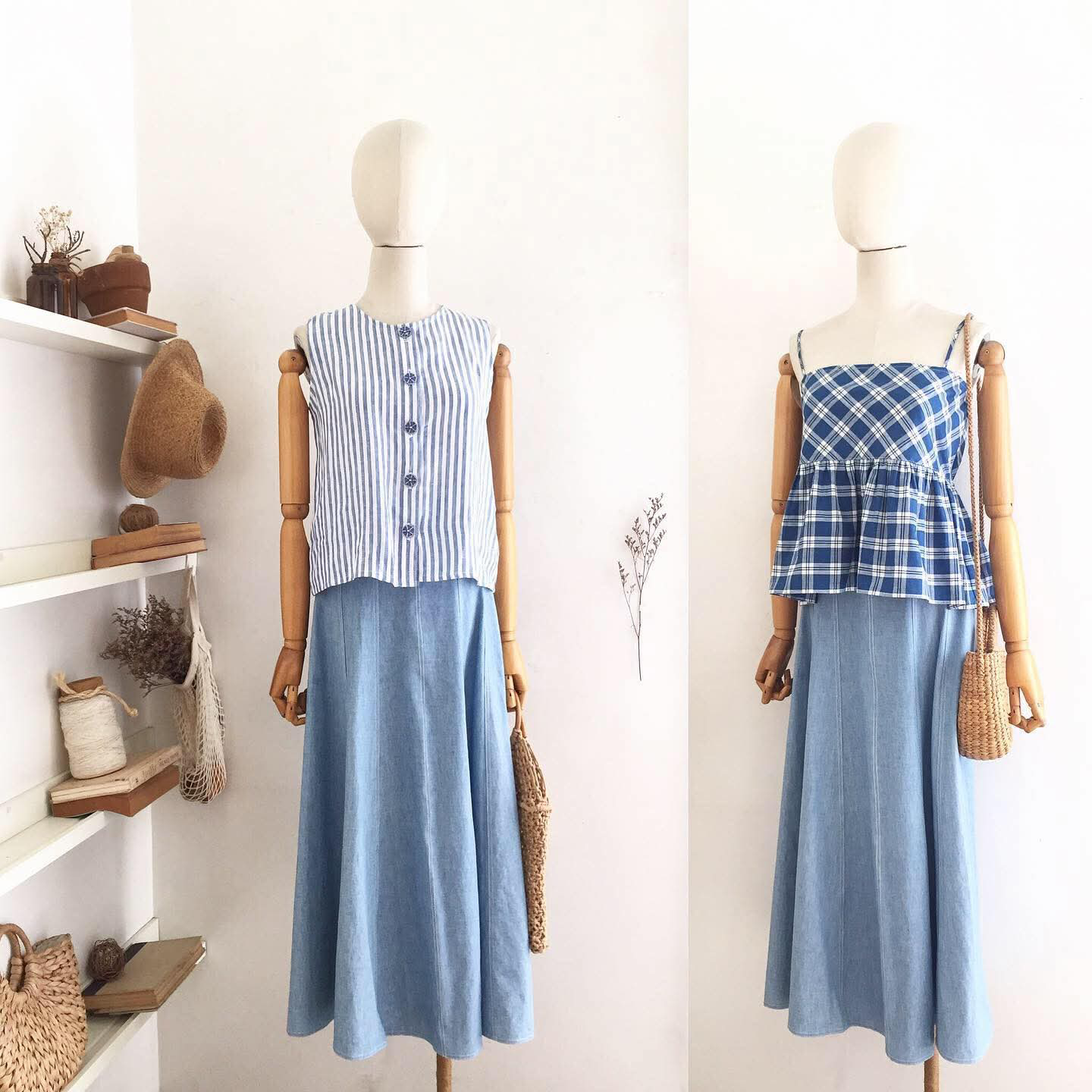Lila Linen Top
