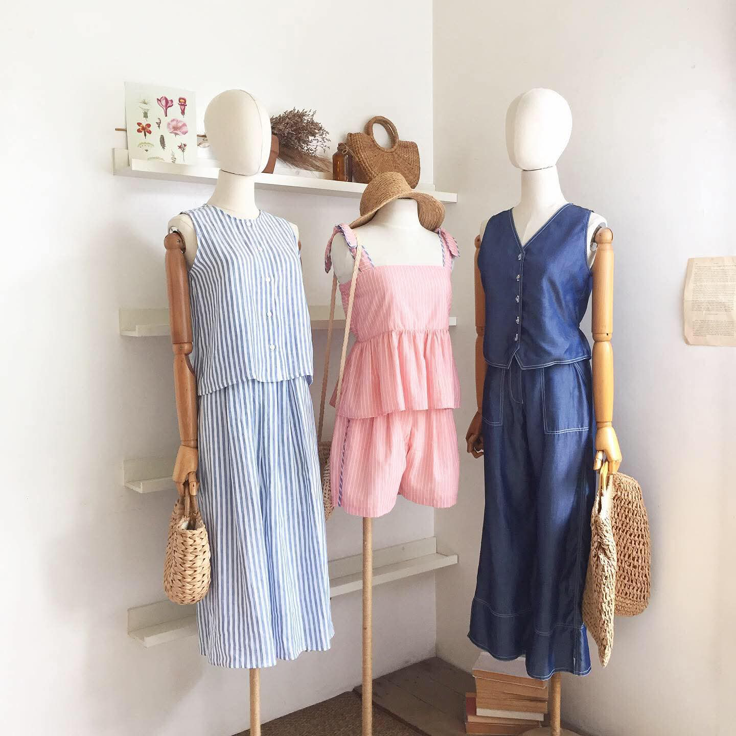 Marlowe Blended Chambray Pants