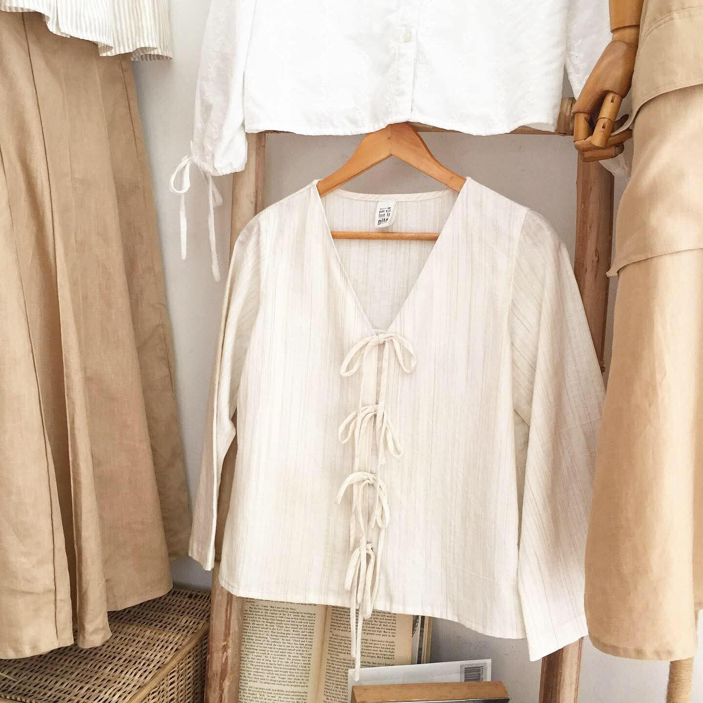 Calliope Linen Top