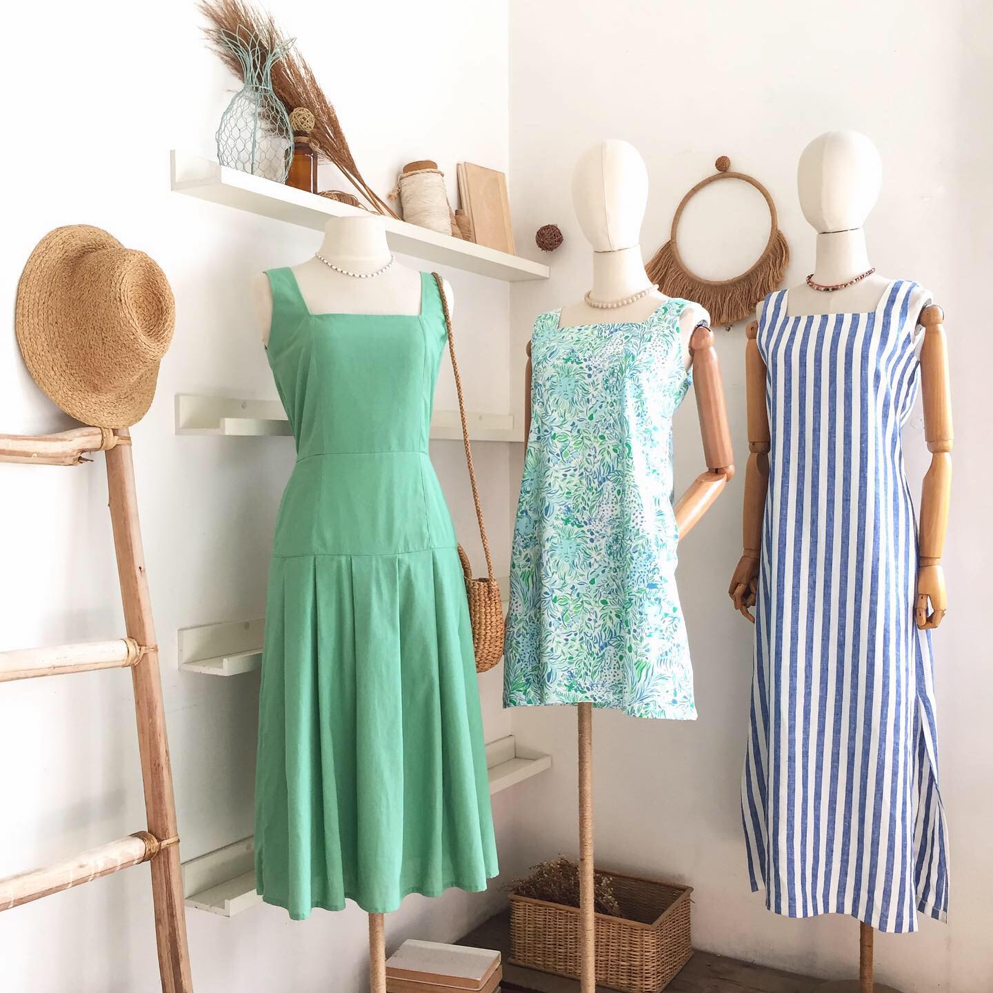 Carey Linen Blend Dress