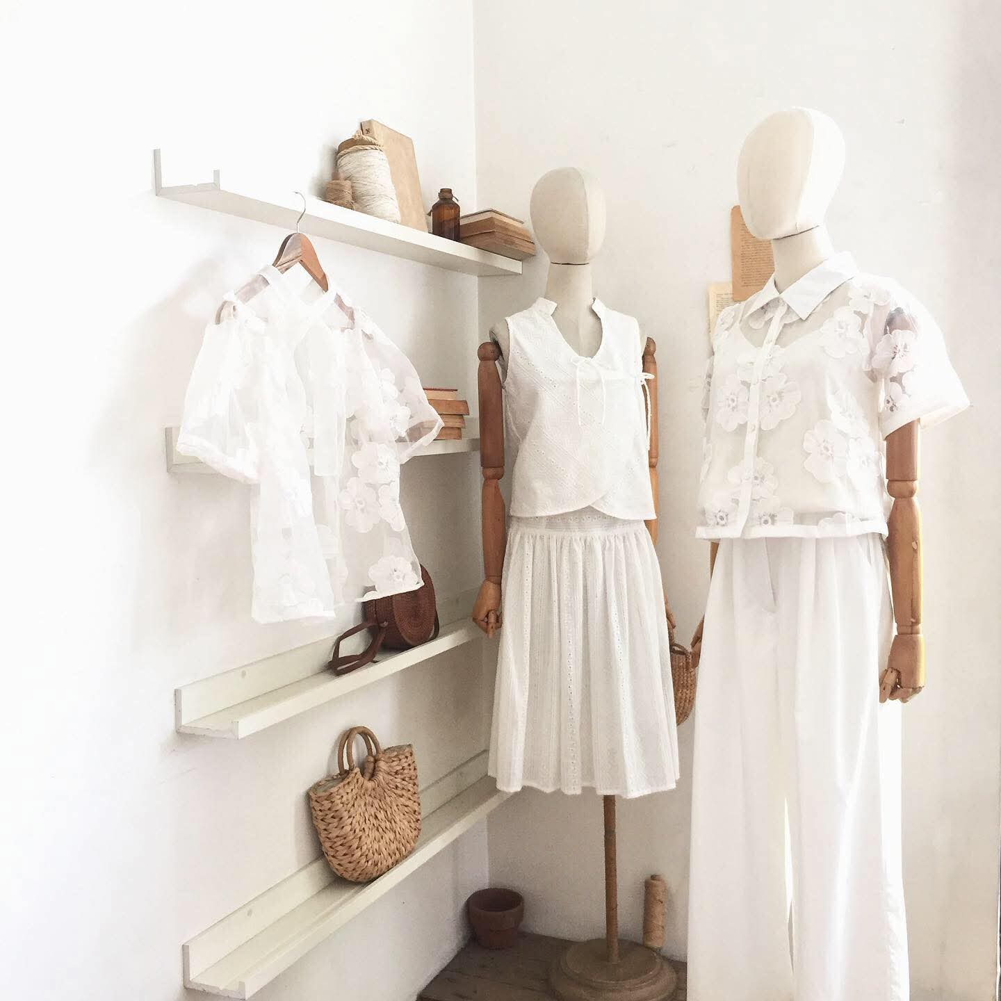 Prue Lace Organza Top