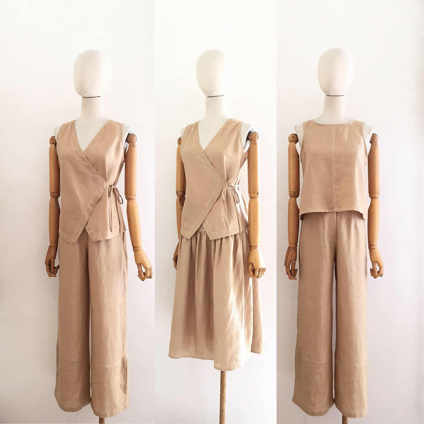Amari Linen Top