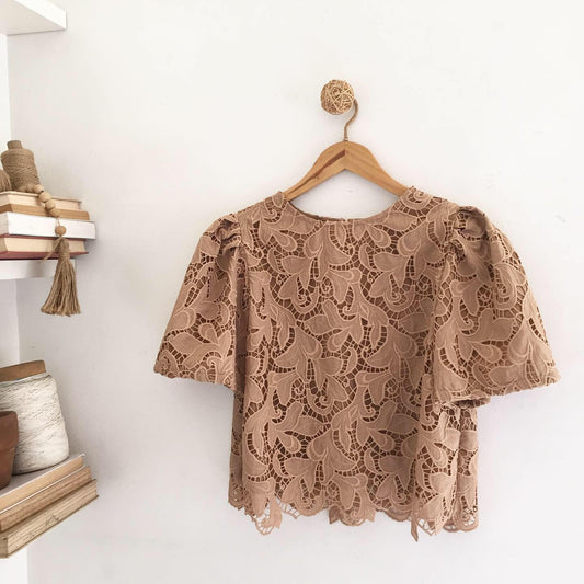 Adele Lace Top