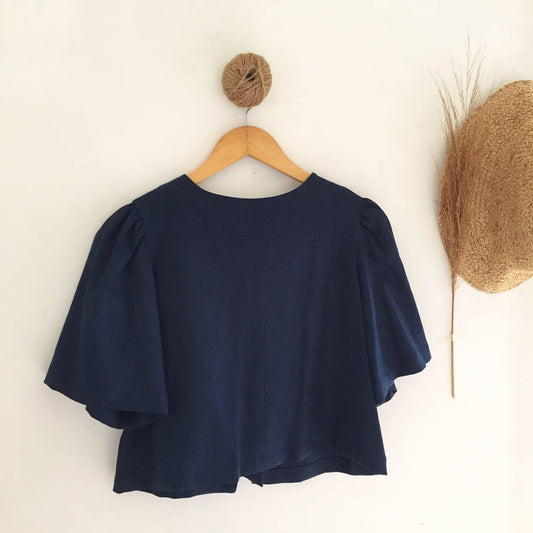 Emilia Linen Top