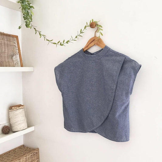 Elsie Chambray Top