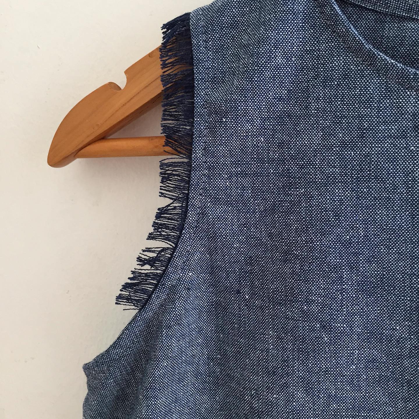 Matilda Linen Chambray Top