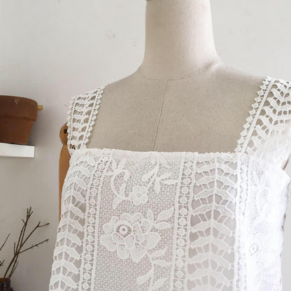 Audrey Cotton Lace Top