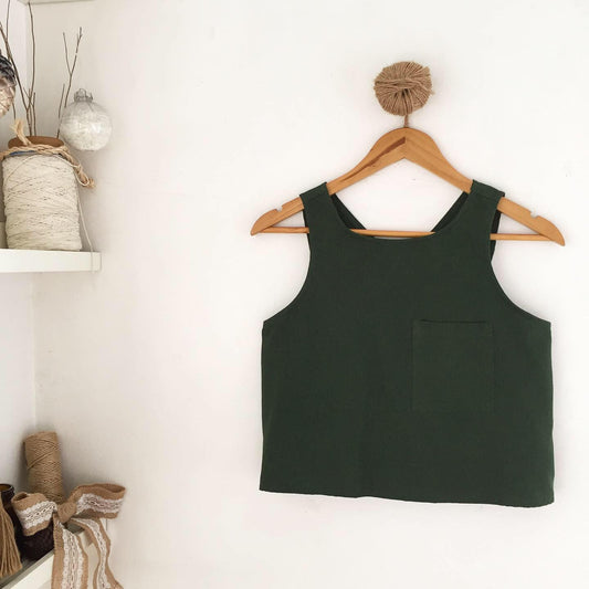 Bertha Linen Top