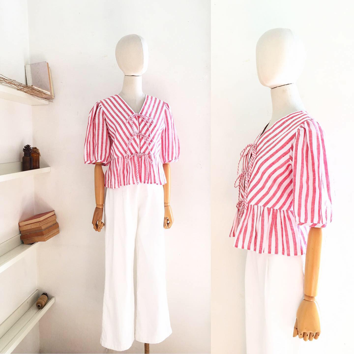 Jean Linen Top