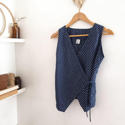 Amari Linen Top