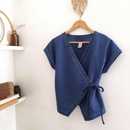 Nadia Chambray Top