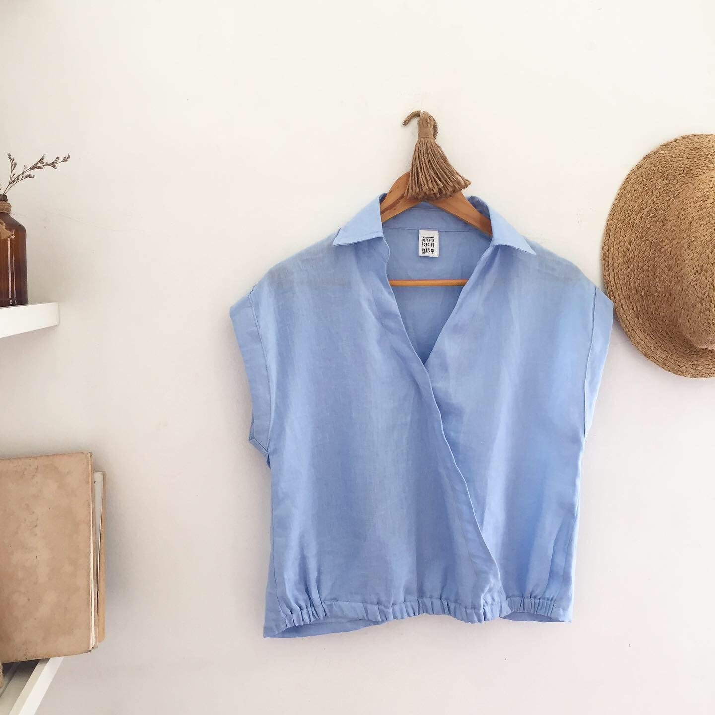 Callie Linen Top