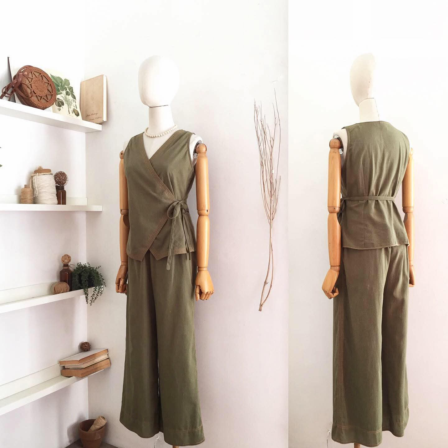 Amari Linen Blend Top