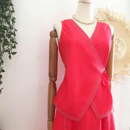 Amari Linen Top