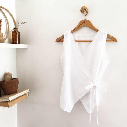 Amari Broderie Anglaise Top
