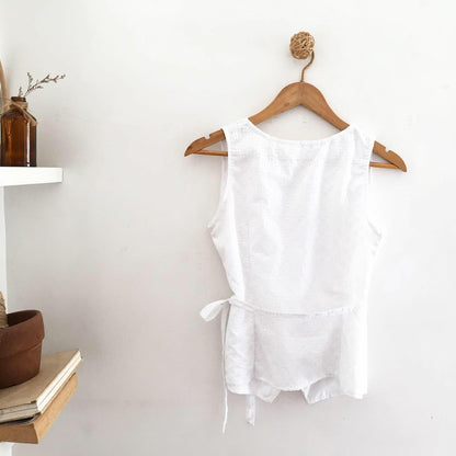 Amari Broderie Anglaise Top