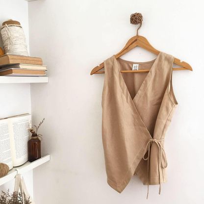 Amari Linen Top