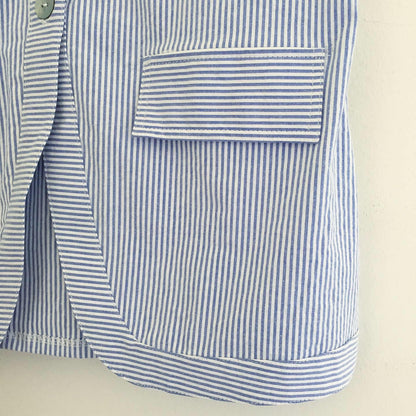 Guinevere Seersucker Top