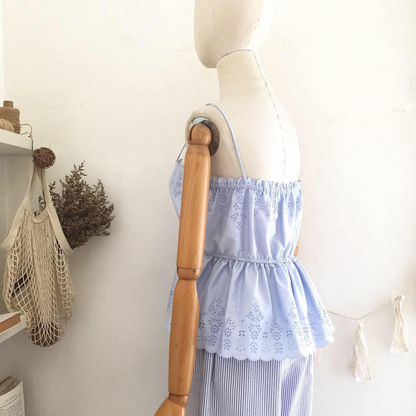 Oona Broderie Anglaise Top