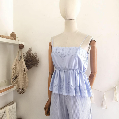 Oona Broderie Anglaise Top