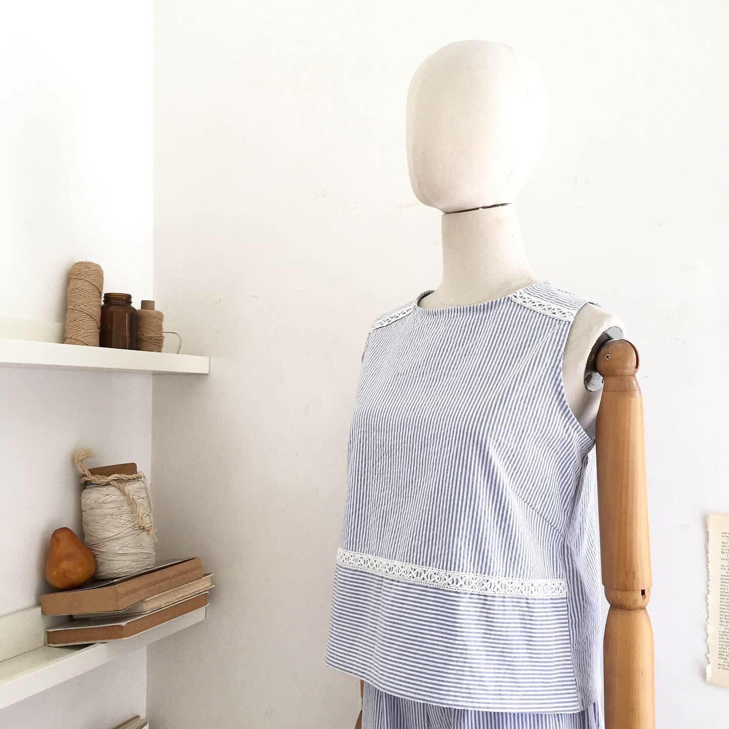 Lula Seersucker Top