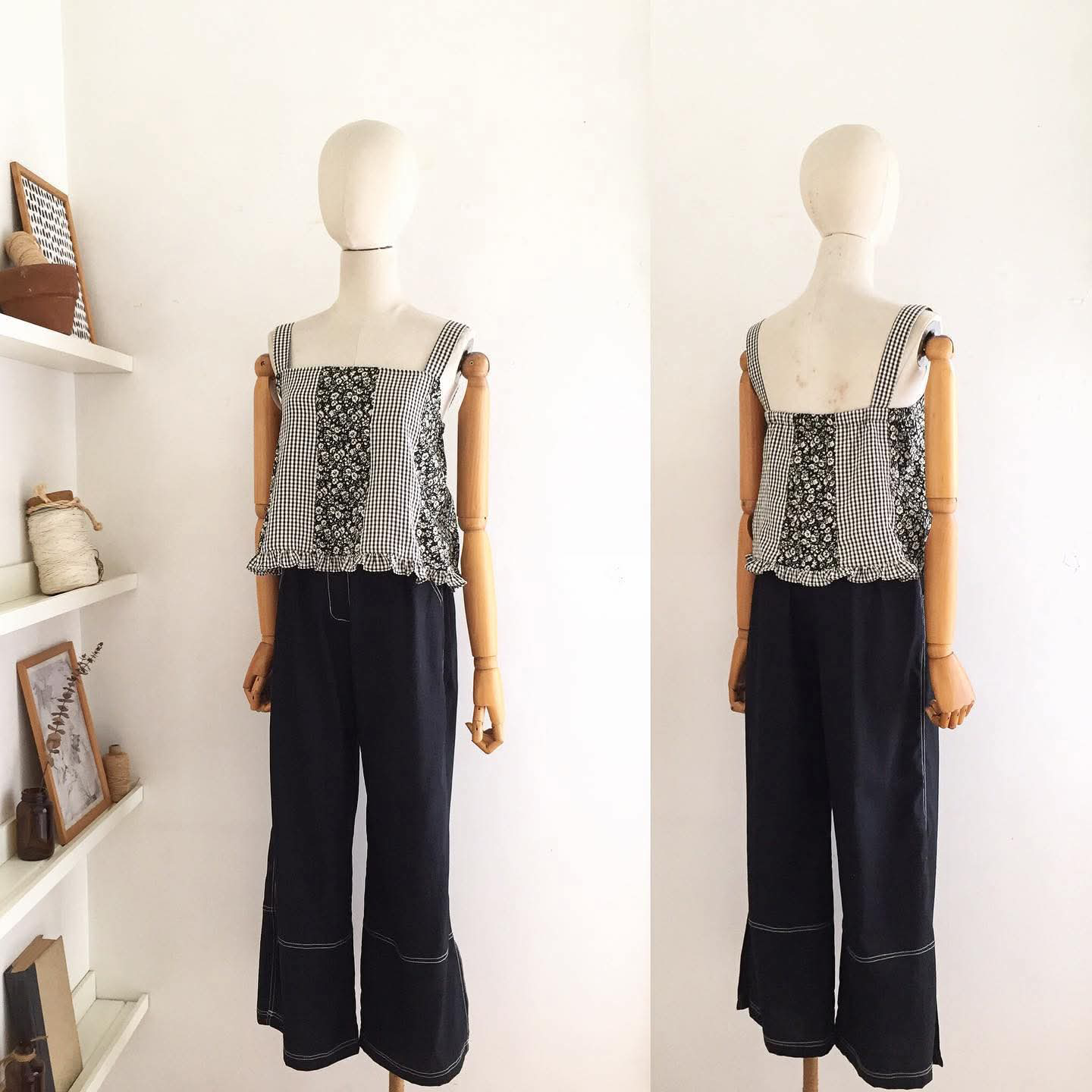 Lexi Patchwork Top